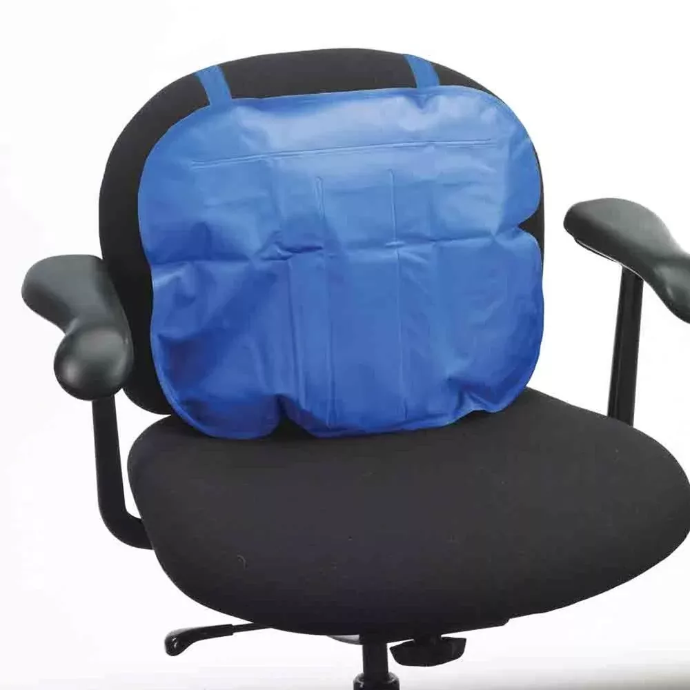 Bac-Air Inflatable Lumbar Support Inflatable Lumbar Roll, Blue - 8705