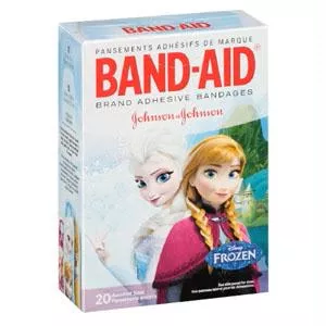 Band-aid Decorative Disney Frozen Assorted 20 Ct.- Box of 20