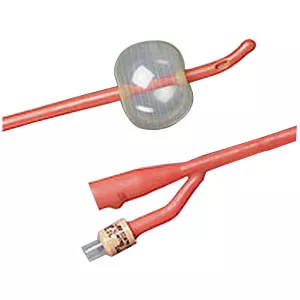 Bard 0102SI24 - BARDEX Infection Control Coude 2-Way Specialty Foley Catheter 24 Fr 5 cc