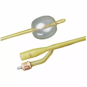 Bard 0113L20 - LUBRICATH Ovoid Fluted 2-Way Foley Catheter 20 Fr 75 cc