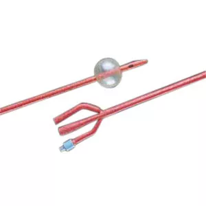 Bard 0170SI14 - BARDEX Infection Control 2-Way 100% Silicone Foley Catheter 14 Fr 5 cc Coude