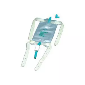 Bard 150732 - Urinary Leg Bag Anti-Reflux Valve Sterile 950 mL Vinyl
