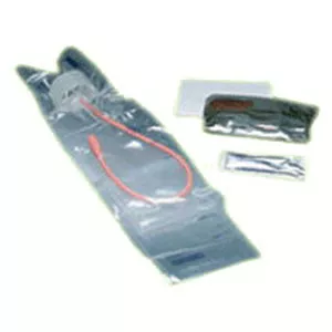 Bard 4A3052 - TOUCHLESS Male Red Rubber Intermittent Catheter Kit 12 Fr 550 mL