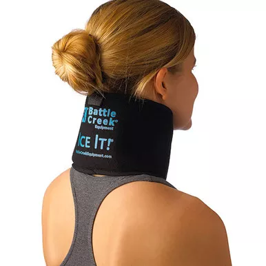 Battle Creek 510 - Ice It Deluxe 4-1/2" x 10" Cold Therapy System for Neck/Jaw/Sinus