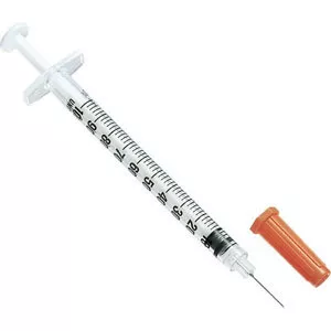 BD 324911 - Insulin Syringe with Ultra-Fine Needle 31G x 6mm (500 count)