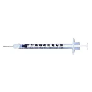 BD 329465 - Lo-Dose Insulin Syringe with Micro-Fine IV Needle 28G x 1/2", 1/2 mL (100 count)