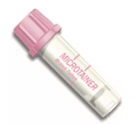 BD BD Microtainer Capillary Blood Collection Tube Hematology K2 EDTA Additive 15.3 X 46 mm 250 ÂµL to 500 ÂµL Lavender BD Microgard™ Closure Plastic Tube - Box of 50 - 365974-BX