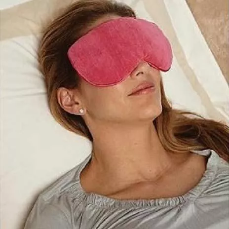 Bed Buddy At Home Relaxation Mask, Pink- 1 Each