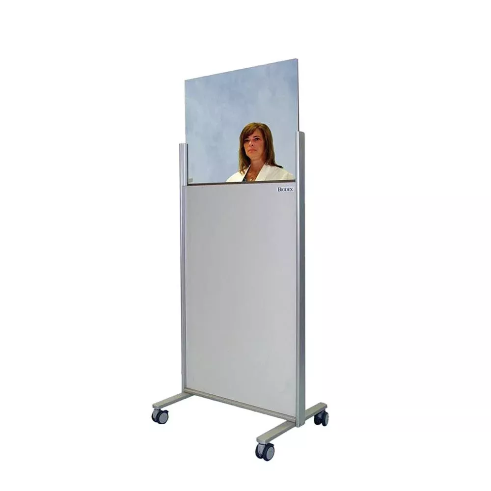 Biodex Clear-Lead Acrylic Mobile X-Ray Barriers Barrier, Clear-Lead, Full Window, 60"H x 30" - 937628