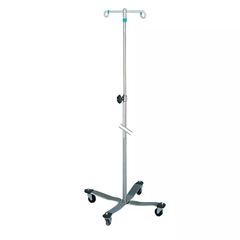 Blickman Heavy Bar IV Stand Heavy Bar IV Pole, 2 Hooks, Chrome - 927246
