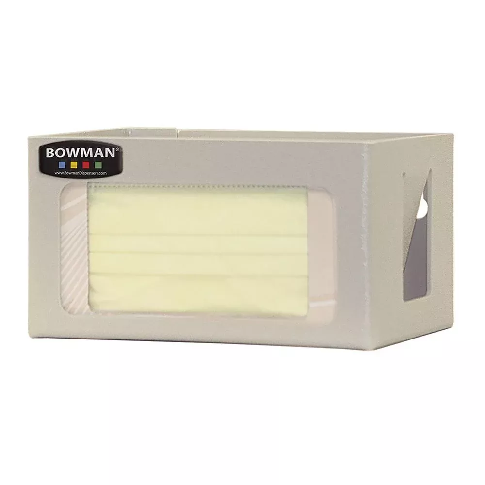 Bowman Face Mask Dispenser, Single Box, Universal Face Mask Dispenser, Single Box, Universal, Earloop - 960707