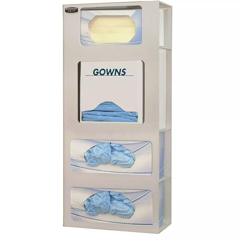 Bowman Protection System, Compact, Dual Glove, Single Gown Protection System, Compact, Dual Glove, Single Gown, Beige - 960704