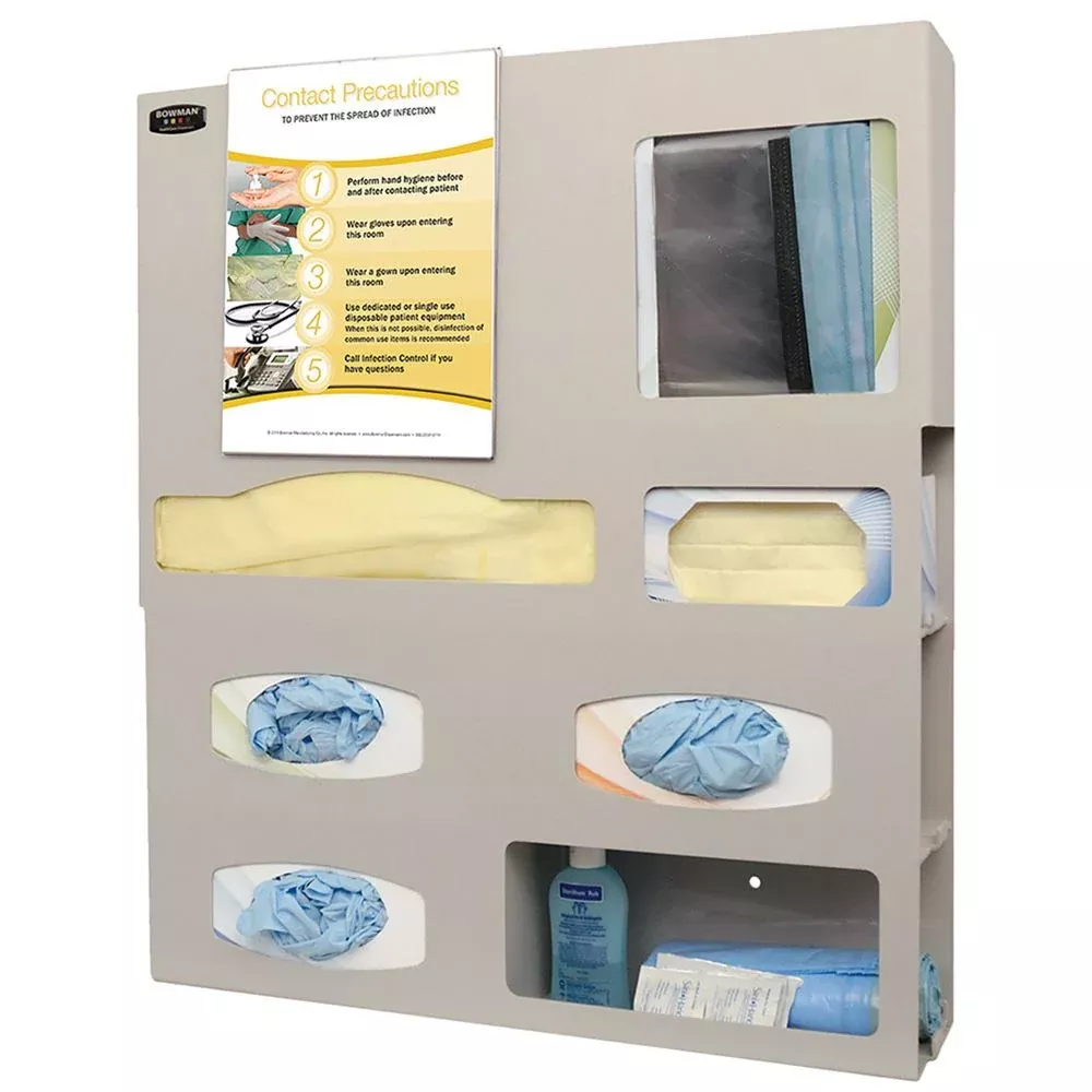 Bowman Protection System Isolation Kit, Tri-Glove, Clip-On Sign Protection System Isolation Kit, Tri-Glove, Clip-On Sign, Cherry - 960655
