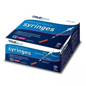 Box/100 - Nipro TRUEplus™ Insulin Syringe 29G x 1/2"Manufacturer #: S4H01C29-100