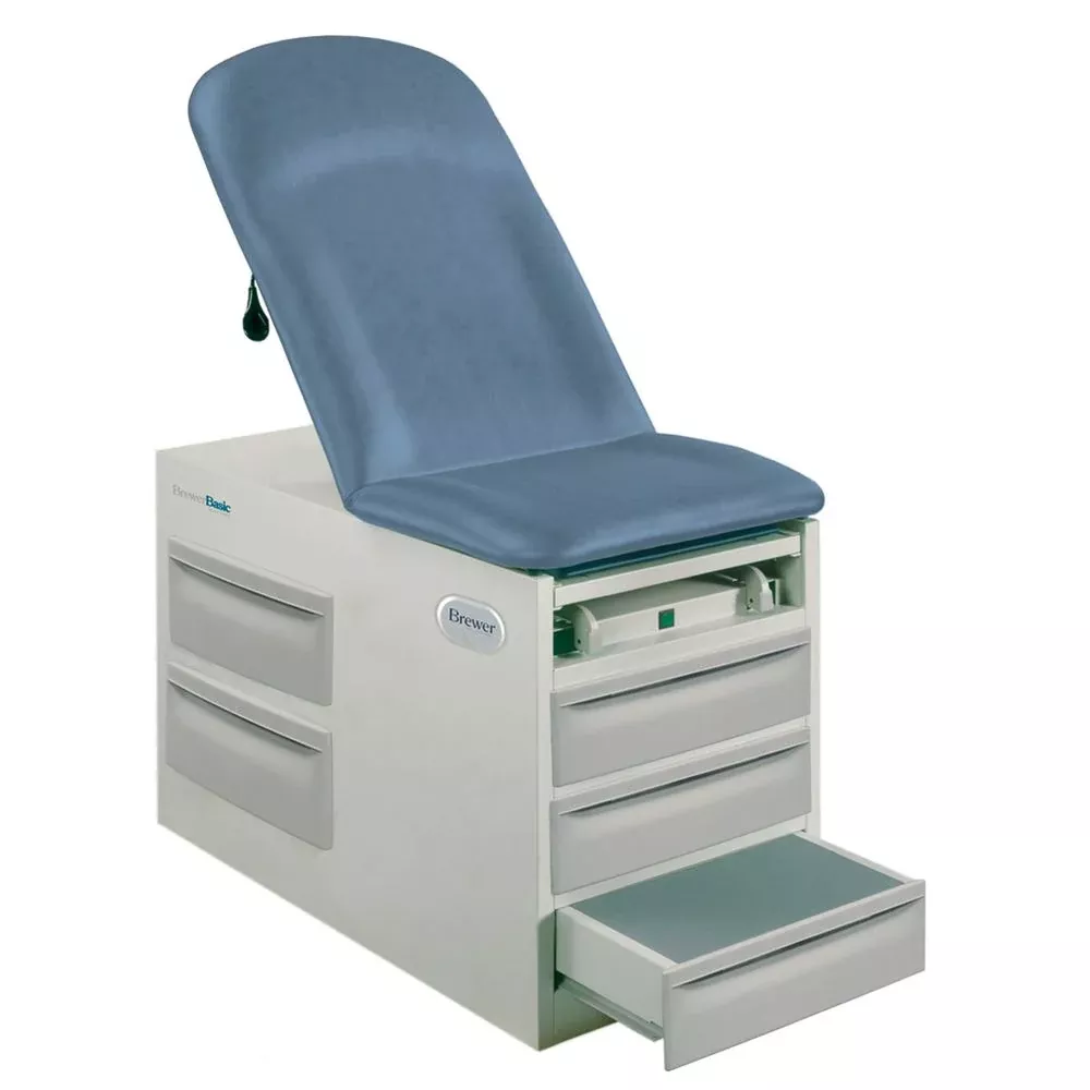 Brewer Basic Exam Table Basic Exam Table, Cabernet, Right - 924500/CABER/RT