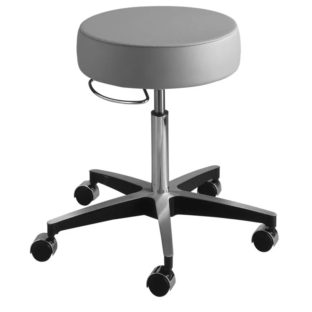 Brewer Designer Pneumatic Stools Pneumatic Stool, No Backrest, Black - 930671/BLACK/NA