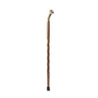 Briggs 502-3000-0239 - Twisted Oak Cane, Brown, Hame Top, 37"