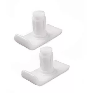 Briggs 510-1031-0000 - Universal Walker Ski Glides, Fits 7/8"-1",Pair