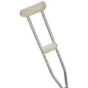 Briggs 512-1410-0000 - Fleece Covers For Axillary Pads & Hand Grips (2Ea)