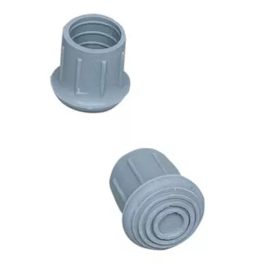 Briggs 519-1374-9504 - Walker/Commode Tips #21, Grey, 1 1/8, Box/4