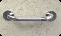Briggs 521-1530-0612 - Steel Grab Bar, Knurled, Instit, 12", Each