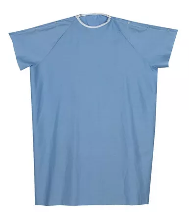 Briggs 532-8032-0139 - Easy Access Snap Gown Blue One Size