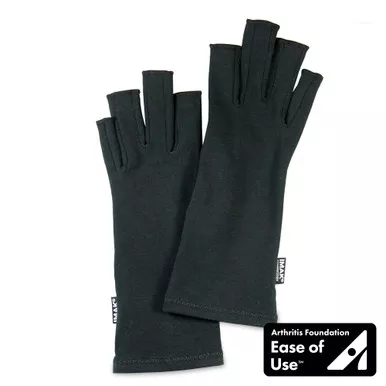 Brownmed A20325 - IMAK Compression Arthritis Gloves - Black, Large