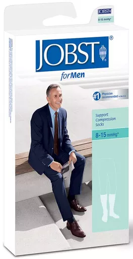 BSN 110332 - Medium, White Supportwear For Men, 8-15 mmhg