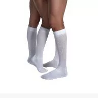 BSN 110527 - Activewear 20-30 Knee High, Clsd, Lrg, Full, White
