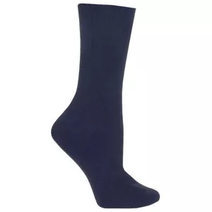 BSN 110846 - Diabetic Compression Socks JOBST SensifooT™ Crew Small Navy Closed Toe