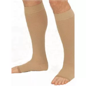 BSN 114629 - Compression Stocking JOBST Relief Knee High X-Large / Full Calf Beige Open Toe