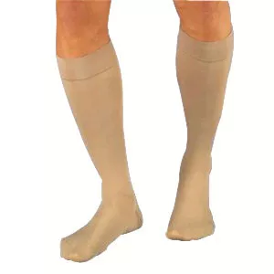 BSN 114805 - Relief Knee-High Moderate Compression Stockings X-Large Full Calf, Silky Beige