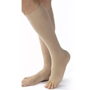 BSN 115333 - Knee-High Moderate Opaque Compression Stockings X-Large, Natural