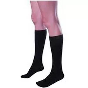 BSN 115384 - Opaque Knee-High 20-30mmHg Compression Stocking Open Toe, Small, Black