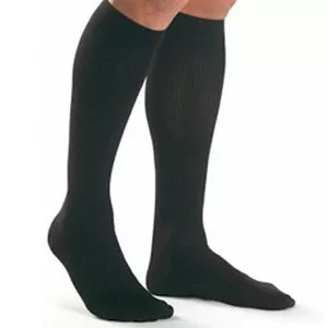 BSN 115455 - Jobst For Men,30-40mm,Knee,Ribbed,Open,Blk