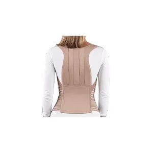 BSN 16-900SMBEG - Soft Form Unisex Posture Control Brace, Small, 26" - 32" Abdomen Circumference, Beige