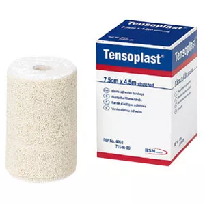 BSN 2593002 - Elastic Adhesive Bandage Tensoplast 1 Inch X 5 Yard Medium Compression No Closure White NonSterile