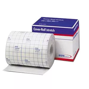 BSN 45549 - Dressing Retention Tape with Liner Cover-Roll Stretch Nonwoven Polyester 6 Inch X 2 Yard White NonSterile