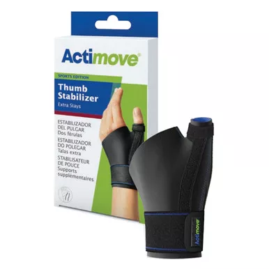 BSN 7563630 - Actimove Thumb Stabilizer Extra Stays, Small/Medium, Black