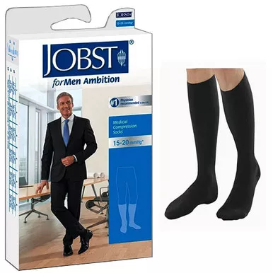 BSN 7766002 - Ambition Knee-High, 15-20, Long, Black, Size 3