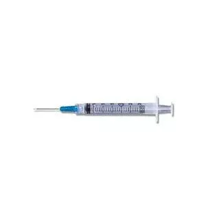 BX/100 - Luer-Lok Syringe with Detachable PrecisionGlide Needle 21G x 1", 3 mL (100 count)Manufacturer #: 309575