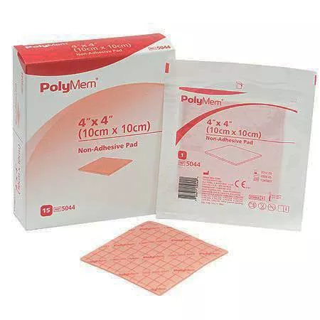 BX/15 - Polymem 3" x 3" Non-Adhesive PolyMeric Membrane DressingManufacturer #: 5033