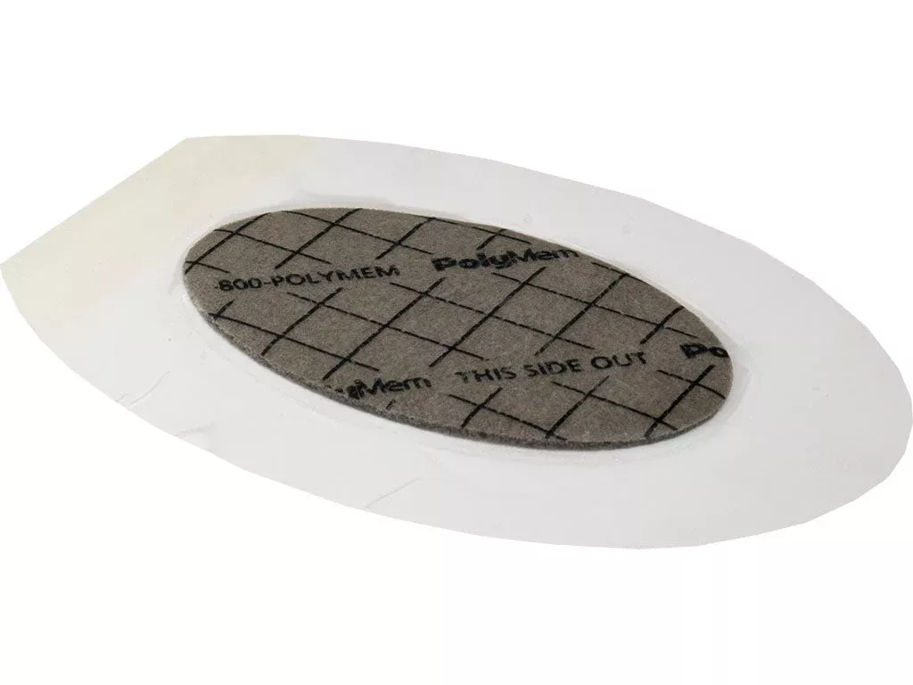 BX/15 - Shapes#5 Silver Oval PolyMeric Membrane DressingManufacturer #: 1853