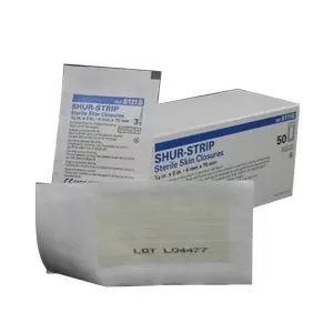 BX/50 - Shur Strips Wound Closure Strip 1/4" x 3"Manufacturer #: 81118