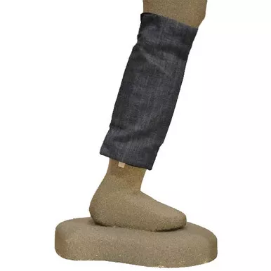 C&S 6421L - Urine Leg Bag Cover with Hook-n-Latch Closure, 900 mL Capacity, Denim
