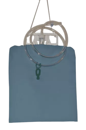 C&S 6426 - Urinary Drainage Bag Cover, Light Blue