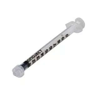 CA/240 - Monoject Tuberculin Luer-Lock Tip Syringe 1 mLManufacturer #: 100777