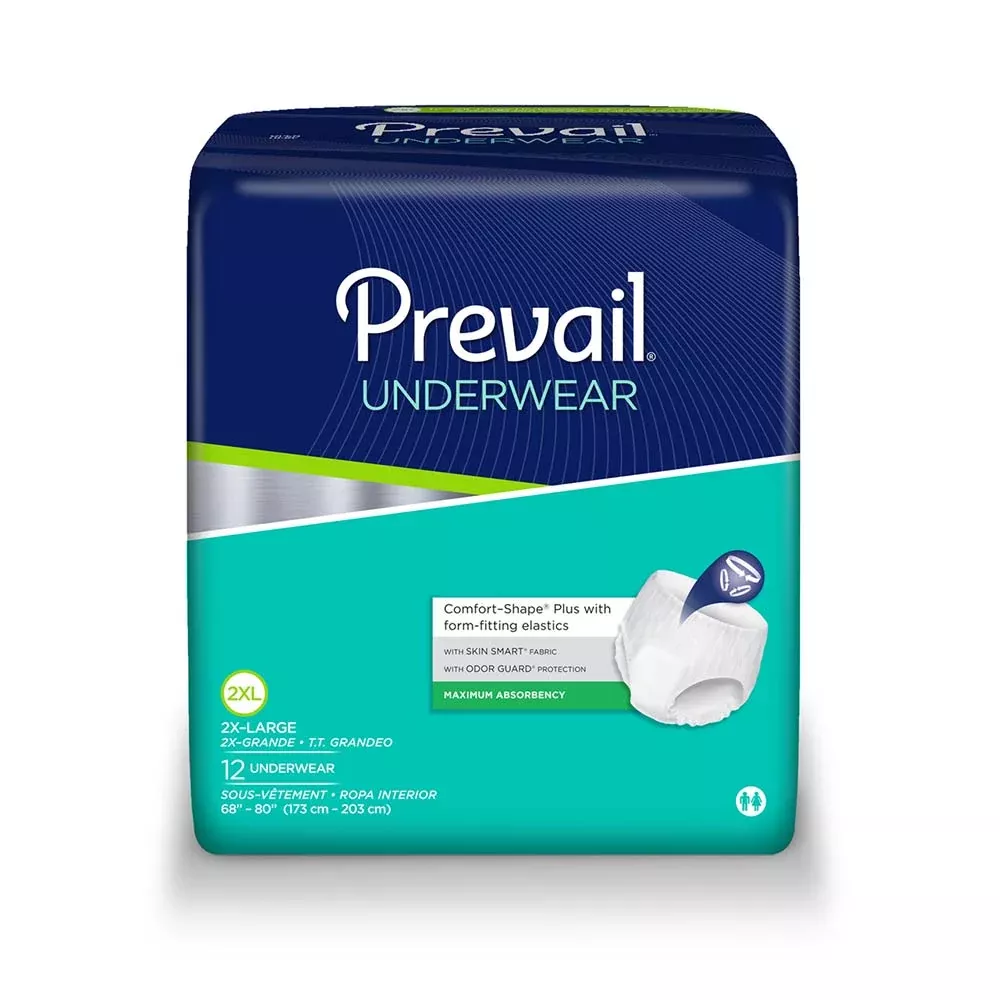 CA/48 - Prevail Protective Underwear, 2X-Large, 68" - 80"Manufacturer #: PV517