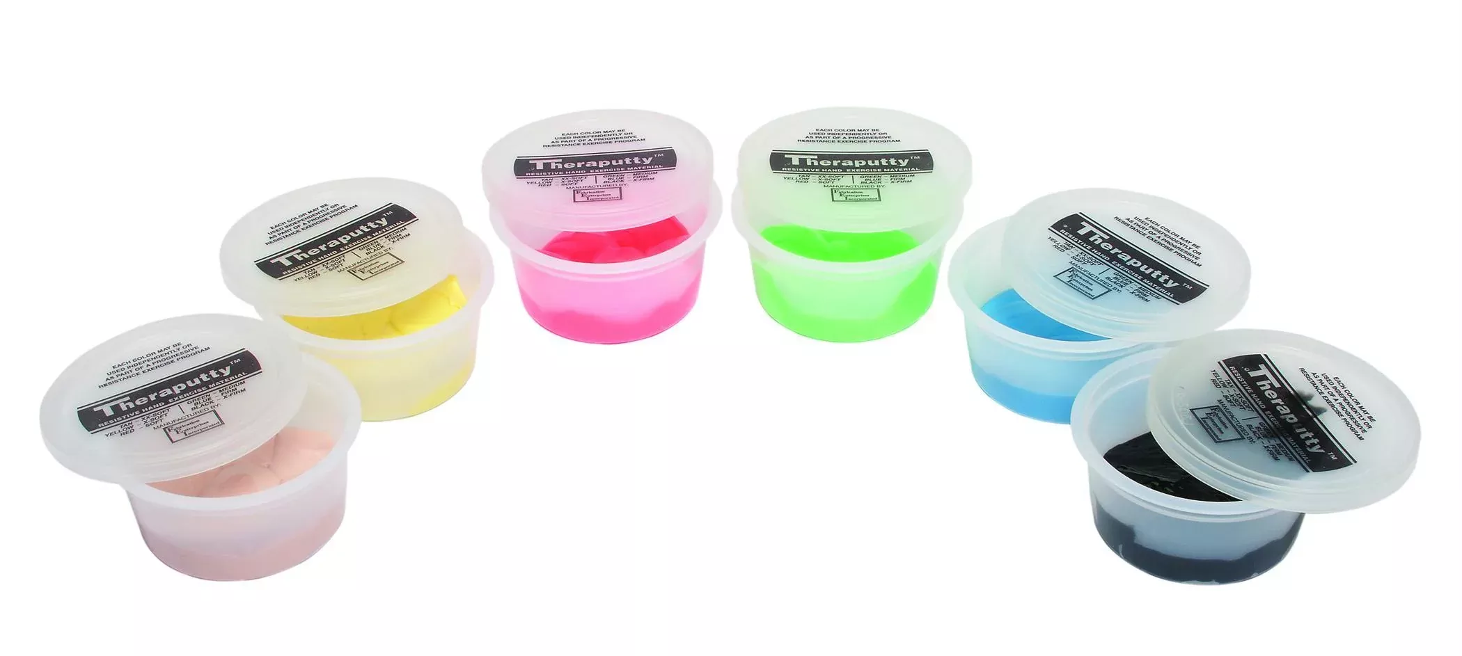Cando Theraputty Standard Exercise Putty, Green Medium, 2 Oz.- 1 Each