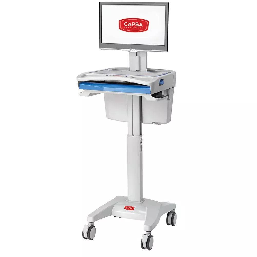 Capsa M40 Mobile Computer Workstations Capsa M40 Mobile Computer Workstation, Laptop Cart - 939055